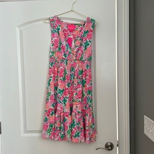 Lilly Pulitzer vivette dress resort white that’s what I heard